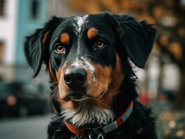 appenzeller sennenhunde hund skapas med generativ ai teknologi foto