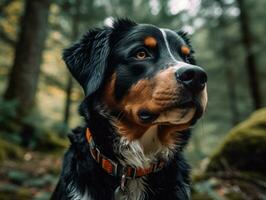 appenzeller sennenhunde hund skapas med generativ ai teknologi foto