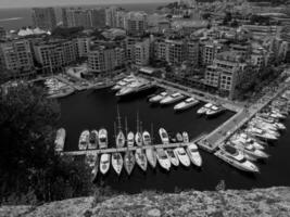 de stad av Monte carlo foto