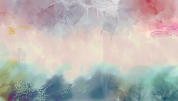 vattenfärg abstrakt textur bakgrund tapet ai genererad foto
