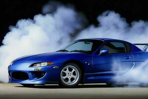 sport bil mitsubishi fto gpx jdm. ai generativ proffs Foto