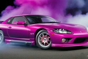 sport bil mitsubishi fto gpx jdm. ai generativ proffs Foto