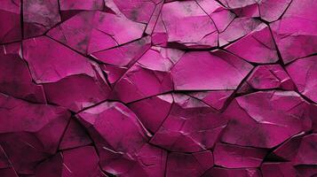 lila lila utomjording planet stenar med knäckt yta texturerad bakgrund foto