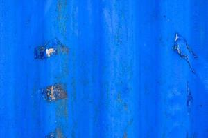 blå skalning metall vägg konsistens foto