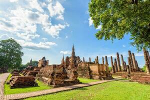 wat maha den där tempel foto