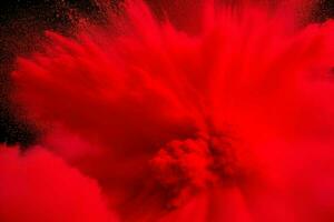 abstrakt pulver explosion bakgrund. ai generativ proffs Foto