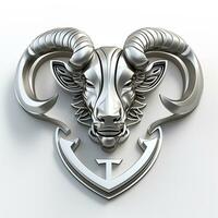 3d tecknad serie zodiaken taurus ai foto