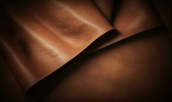 mjuk eterisk brun läder textur bakgrund för professionell använda sig av foto