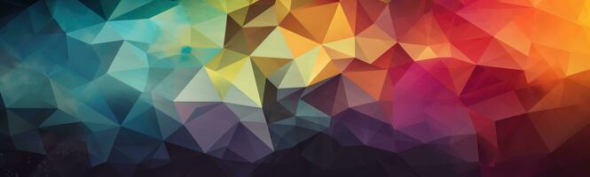 färgrik geometrisk polygonal tapet med lutning foto