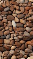 brun enkel sten bakgrund ultra realistisk hög detalj ai genererad foto