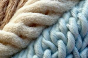 mjuk ull textur för textil- design och hantverk foto