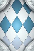 vit geometri textur 3d modern bakgrund foto
