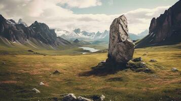 Plats stenar natur lugn nåd landskap zen harmoni resten stillhet enhet harmoni fotografi foto