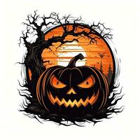 domkraft lykta pumpa halloween ClipArt illustration vektor tshirt klistermärke skära klippbok tatuering foto