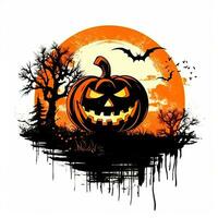 domkraft lykta pumpa halloween ClipArt illustration vektor tshirt klistermärke skära klippbok tatuering foto