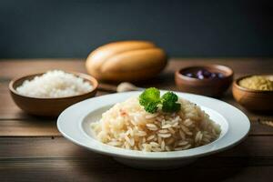 de bäst ris maträtter i de värld. ai-genererad foto