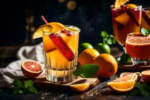 orange juice, blod orange, blod orange juice, blod orange juice, blod orange juice, blod. ai-genererad foto