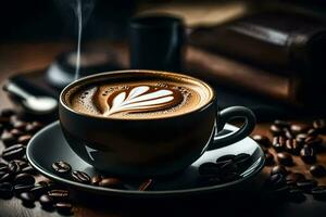 de bäst kaffe butiker i de värld. ai-genererad foto