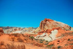 dal av brand stat parkera i nevada, USA foto