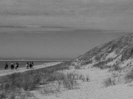 langeoog island i tyskland foto