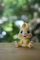 Bangkok, thailand - augusti 22, 2023 söt leksak Fröken kanin, de figur serier var är de kaniner foto