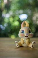 Bangkok, thailand - augusti 31, 2023 söt leksak Fröken kanin, de figur serier var är de kaniner foto