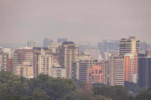 byggnader i mitten av Sao Paulo, Brasilien
