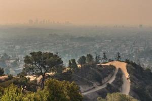 berömda griffith observatorium i Los Angeles Kalifornien foto