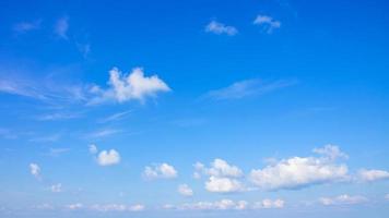 blå himmel med moln bakgrund