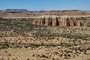 skön sten formationer i utah foto