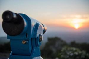 teleskop i riktning mot formentera landskapet foto