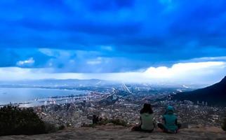 fantastiska landskap i Sydafrika, utsikt över Sydafrika foto