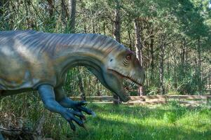 dino park, dinosaurie tema parkera i lourinha, portugal foto