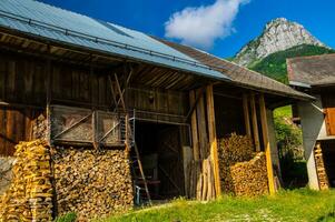 regional naturlig parkera av bauges foto