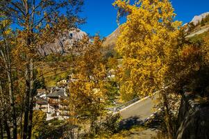 paysage des alpes suisse sv automne foto