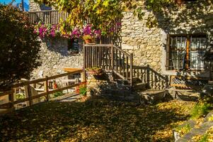 paysage des alpes suisse sv automne foto