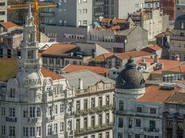 de gammal stad av porto foto