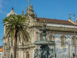 de gammal stad av porto foto