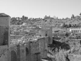 madrid och toledo i Spanien foto