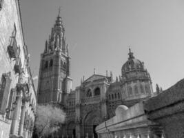 madrid och toledo i Spanien foto