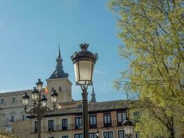 de städer av madrid och toledo foto