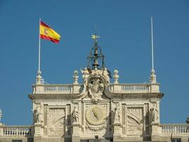 toeld och madrid i Spanien foto