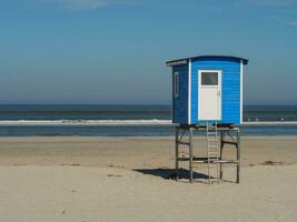 langeoog island i tyskland foto