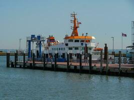 langeoog island i tyskland foto