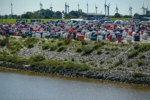 langeoog island i tyskland foto