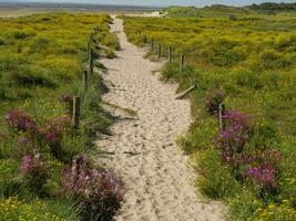 langeoog island i tyskland foto