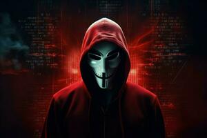 anonym hacker. generera ai foto