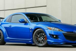 sport bil mazda rx8 jdm. ai generativ proffs Foto