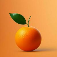 orange minimalistisk tapet foto