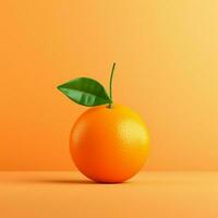 orange minimalistisk tapet foto